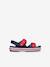 Sabots bébé 209424 Crocband Cruiser Sandal (TM) bleu ciel+marine+rose pâle 10 - vertbaudet enfant 