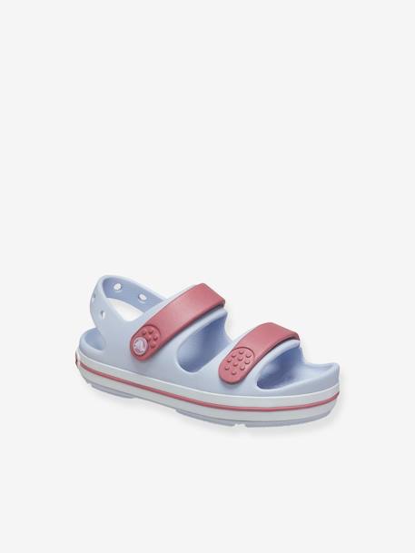 Sabots bébé 209424 Crocband Cruiser Sandal CROCS™ bleu ciel+marine+rose pâle 1 - vertbaudet enfant 