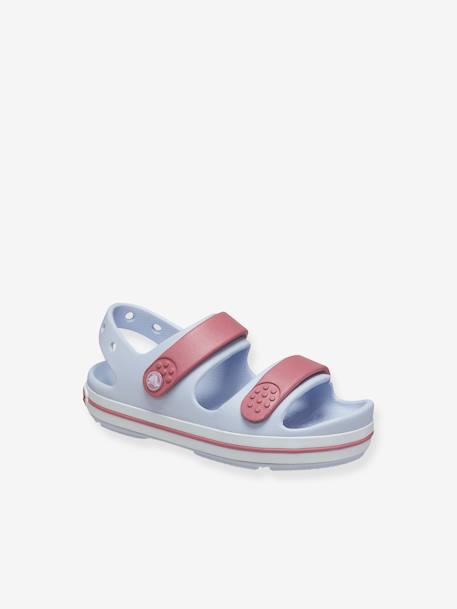Sabots bébé 209424 Crocband Cruiser Sandal (TM) bleu ciel+marine+rose pâle 1 - vertbaudet enfant 