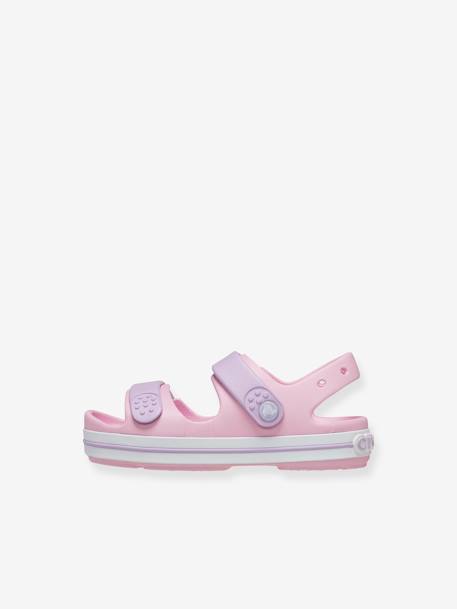 Sabots bébé 209424 Crocband Cruiser Sandal (TM) bleu ciel+marine+rose pâle 18 - vertbaudet enfant 