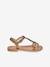 Sandales cuir enfant Bada PAR M. BELARBI beige doré+bronze 5 - vertbaudet enfant 