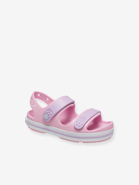 Sabots bébé 209424 Crocband Cruiser Sandal (TM) bleu ciel+marine+rose pâle 15 - vertbaudet enfant 