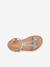 Sandales cuir fille Badou PAR M. BELARBI argent+beige doré+marine 3 - vertbaudet enfant 