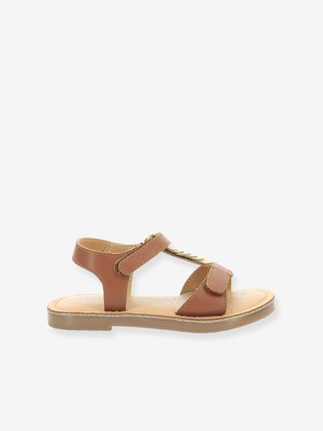 Sandales cuir enfant Preziosa 959990-30-116959990-30-116 camel 2 - vertbaudet enfant 