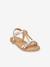 Sandales cuir enfant Bada PAR M. BELARBI beige doré+bronze 1 - vertbaudet enfant 