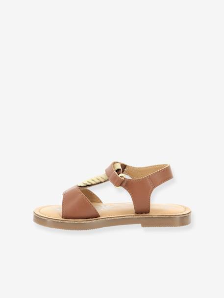 Sandales cuir enfant Preziosa 959990-30-116959990-30-116 camel 3 - vertbaudet enfant 