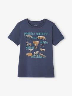 Garçon-T-shirt, polo, sous-pull-T-shirt-Tee-shirt Basics motifs animaliers garçon