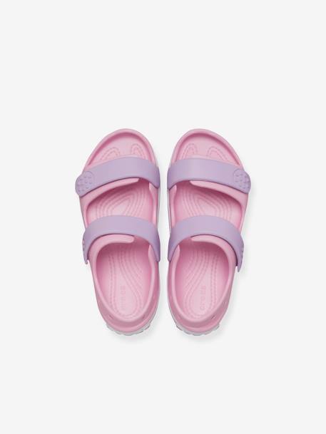 Sabots bébé 209424 Crocband Cruiser Sandal (TM) bleu ciel+marine+rose pâle 20 - vertbaudet enfant 