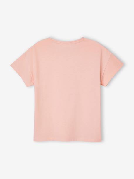 Tee-shirt fille Harry Potter rose poudré 2 - vertbaudet enfant 