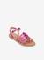 Sandales Berlioz beige doré+fuchsia 4 - vertbaudet enfant 