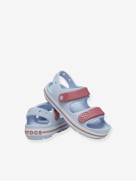 Sabots bébé 209424 Crocband Cruiser Sandal (TM) bleu ciel+marine+rose pâle 2 - vertbaudet enfant 