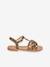 Sandales cuir enfant Badami LES TROPEZIENNES® PAR M.BELARBI bronze+marron 2 - vertbaudet enfant 
