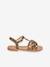 Sandales cuir enfant Badami PAR M.BELARBI bronze+marron 2 - vertbaudet enfant 