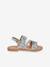 Sandales cuir enfant Bamako BY M. BELARBI argent+multicolore 2 - vertbaudet enfant 