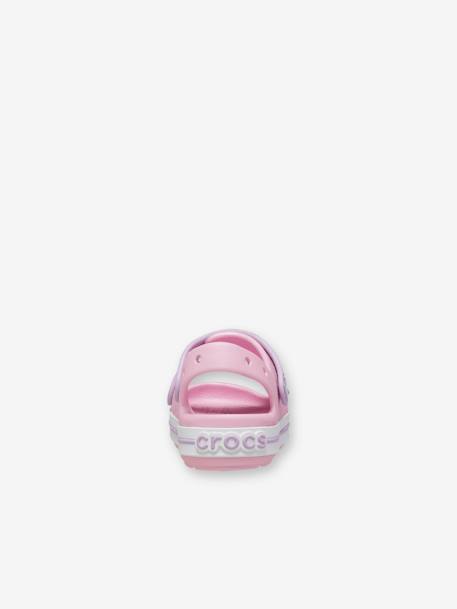 Sabots bébé 209424 Crocband Cruiser Sandal (TM) bleu ciel+marine+rose pâle 19 - vertbaudet enfant 