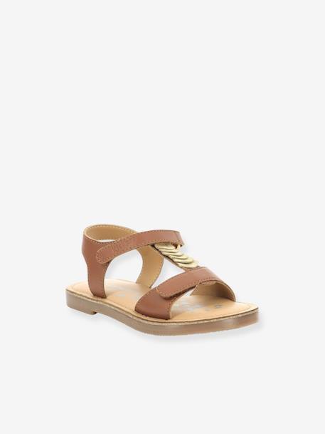 Sandales cuir enfant Preziosa 959990-30-116959990-30-116 camel 1 - vertbaudet enfant 