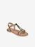 Sandales cuir enfant Bada PAR M. BELARBI beige doré+bronze 4 - vertbaudet enfant 