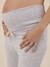 Pantalon de grossesse Flare Saul ENVIE DE FRAISE blanc chiné 2 - vertbaudet enfant 
