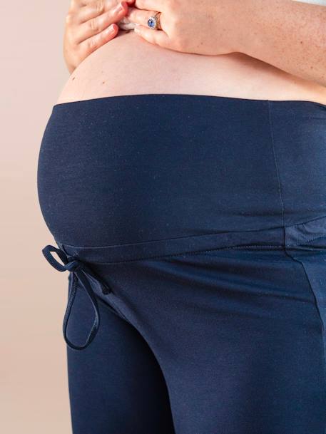 Pantalon de grossesse bootcut Pio marine 1 - vertbaudet enfant 