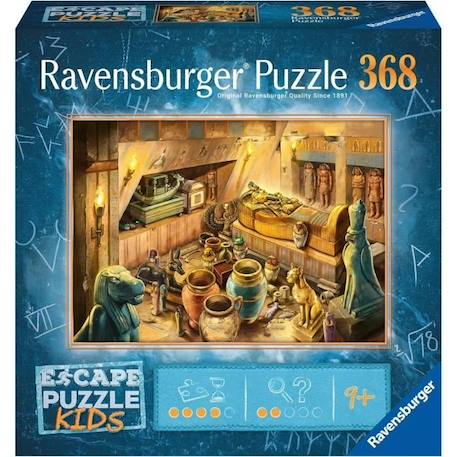 Puzzle enfant - Dans l'Égypte ancienne - Escape Game kids - Ravensburger BLANC 2 - vertbaudet enfant 