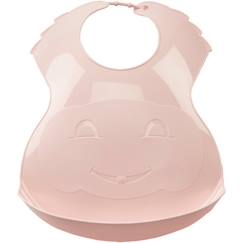 -THERMOBABY Bavoir semi-rigide - Rose poudré