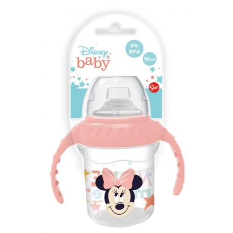 Disney Baby - Tasse Apprentissage Avec Ance Minnie ROSE 1 - vertbaudet enfant 
