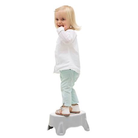 THERMOBABY MARCHE PIEDS BABYSTEP© Gris Charme GRIS 2 - vertbaudet enfant 