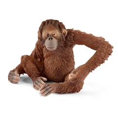 -Figurine SCHLEICH - Orang-outan femelle - Jouet éducatif pour enfant