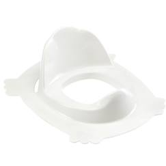 Puériculture-Toilette de bébé-Propreté et change-THERMOBABY Réducteur wc luxe - Blanc muguet