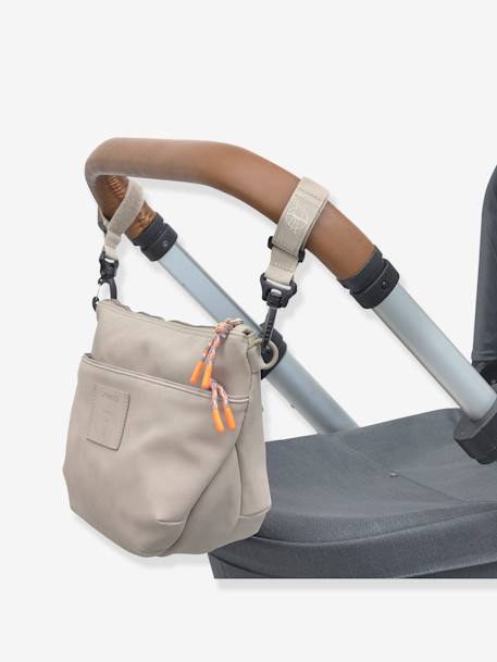 Organisateur de poussette LÄSSIG Buggy Bum Bag Humus 8 - vertbaudet enfant 