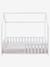 Lit enfant cabane 70x140 cm blanc 3 - vertbaudet enfant 