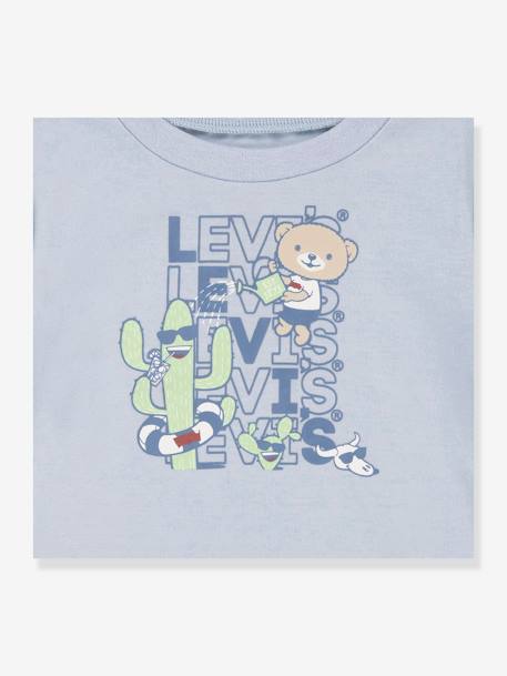 Ensemble short + t-shirt garçon Levi's® bleu ciel 3 - vertbaudet enfant 
