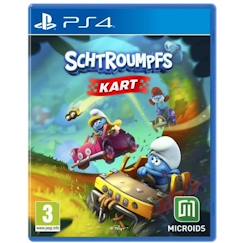 Jouet-Jeux vidéos et multimédia-Schtroumpfs Kart - Jeu PS4