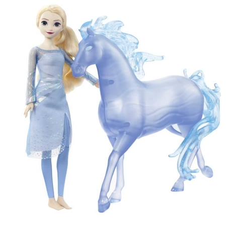 Poupée Elsa et Nokk de La Reine des Neiges Disney Princess - Figurines articulées pour enfant de 3 ans et plus BLANC 1 - vertbaudet enfant 