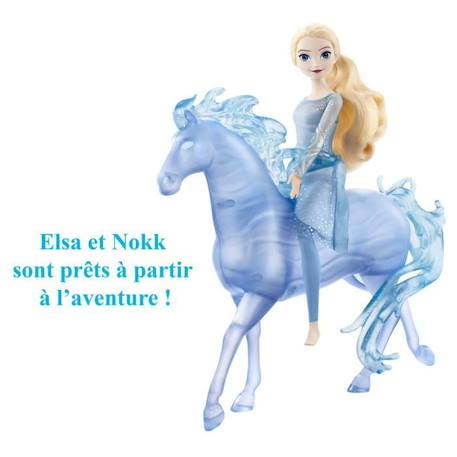 Poupée Elsa et Nokk de La Reine des Neiges Disney Princess - Figurines articulées pour enfant de 3 ans et plus BLANC 6 - vertbaudet enfant 