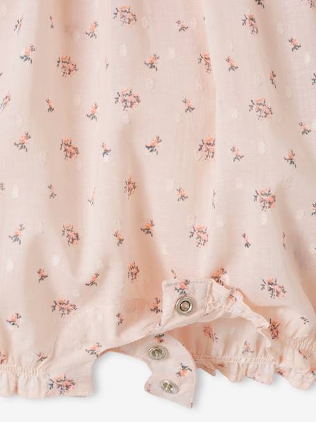 Body Chemise Bébé Freebily - Manches Longues Blanc - Polyester/coton - Pour Baptême, Cérémonie - 3-24 Mois