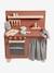 Cuisine en bois FSC® équipée avec rideau framboise+multicolore 12 - vertbaudet enfant 