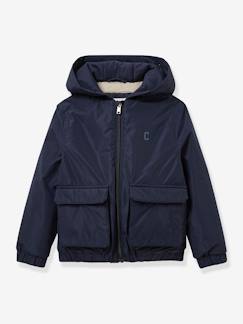 Blouson coupe-vent doublé sherpa CYRILLUS  - vertbaudet enfant