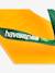 Tongs enfant Brasil Logo jaune+pêche 3 - vertbaudet enfant 