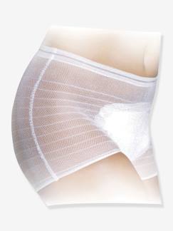 Vêtements de grossesse-Lingerie-Culotte, shorty-Lot de 5 slips extensibles lavables NUK en maille filet