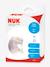 Lot de 5 slips extensibles lavables en maille filet blanc 1 - vertbaudet enfant 