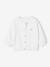 Gilet bébé en tricot broderie coeur blanc+corail 1 - vertbaudet enfant 