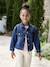 Veste en jean personnalisable fille bleu jean 2 - vertbaudet enfant 