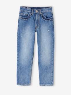 -Jean fille droit MorphologiK tour de hanches Medium