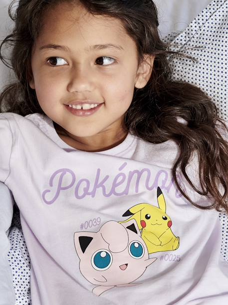 Pyjashort bicolore fille Pokemon® Lavande/gris chiné 8 - vertbaudet enfant 