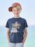 T-shirt garçon motifs graphiques manches courtes blanc+bleu nuit+vert d'eau 4 - vertbaudet enfant 