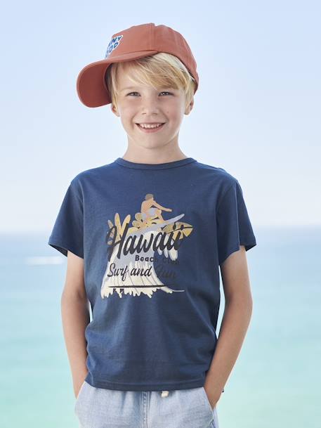 Garçon-T-shirt garçon motifs graphiques manches courtes