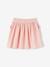 Jupe fille en gaze de coton beige+bleu grisé+rose+vert sauge+vieux rose+violet 10 - vertbaudet enfant 