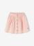 Jupe fille en gaze de coton beige+bleu grisé+rose+vert sauge+vieux rose+violet 9 - vertbaudet enfant 