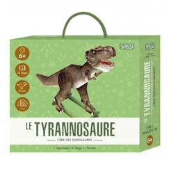 Jouet-Jeux éducatifs-Modèle 3D & livre, Le tyrannosaure